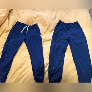 Two Vuori joggers (1) Performance Jogger (1) Boyfriend Jogger